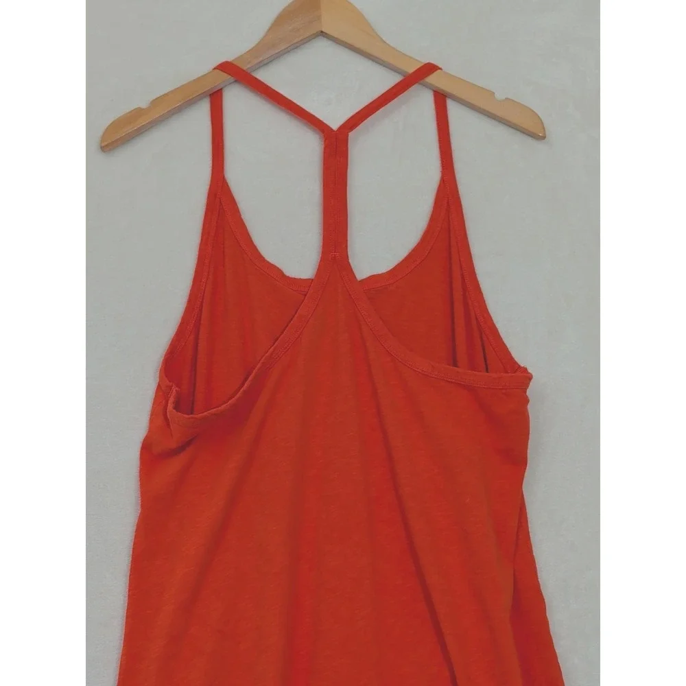 J Crew Relaxed Tank Dress Womens XL Orange Beach Vacation‎ Casual Pool Pullover